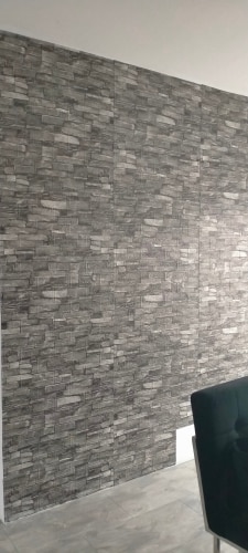 Wall3D™ 20 Pcs 3D Tile Brick Pattern - 13.77in x 14.9in photo review